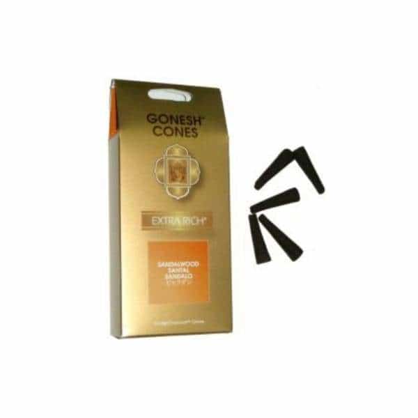Gonesh XR Sandalwood Cones - 25ct - Smoke Shop Wholesale. Done Right.