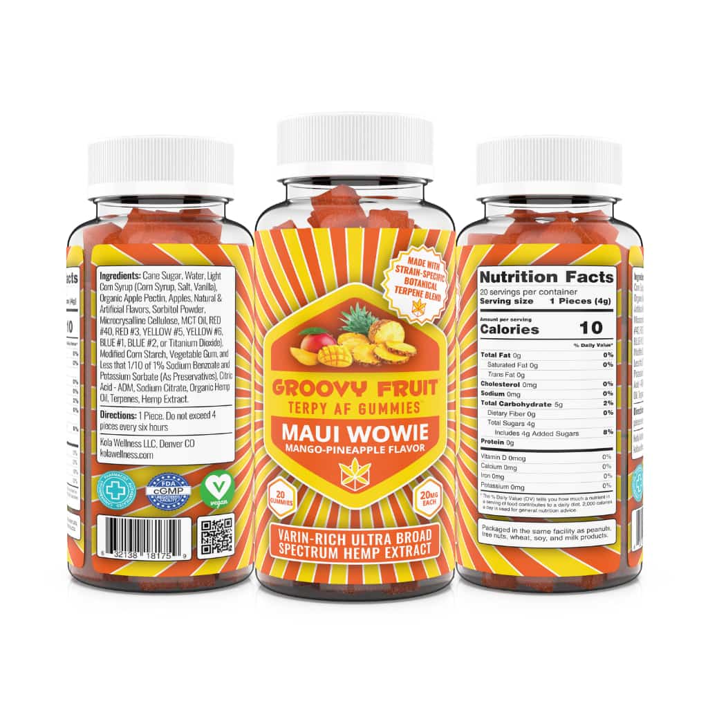 Groovy Fruit Terpy AF Gummies **CLOSEOUT** - Smoke Shop Wholesale. Done Right.