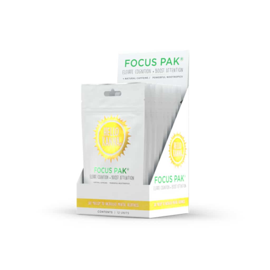Hello Kanna - Focus Pak **CLOSEOUT** - Smoke Shop Wholesale. Done Right.