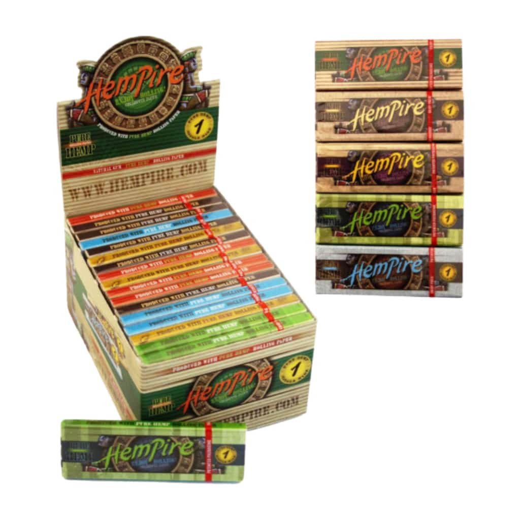 Hempire Single Wide Rolling Papers ***CLOSEOUT*** - Smoke Shop Wholesale. Done Right.