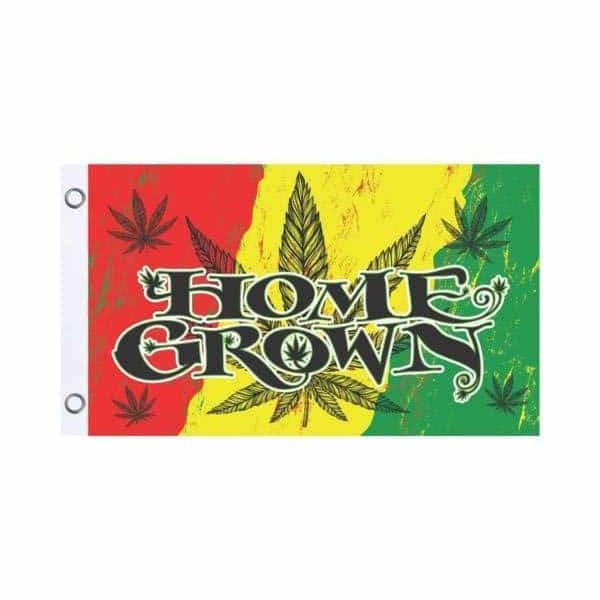 Home Grown Fly Flag - Smoke Shop Wholesale. Done Right.