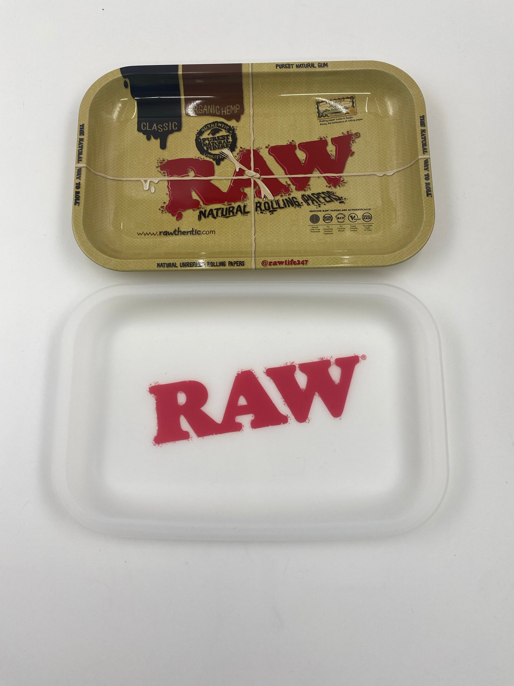 RAW CLASSIC DAB TRAY WITH COVER