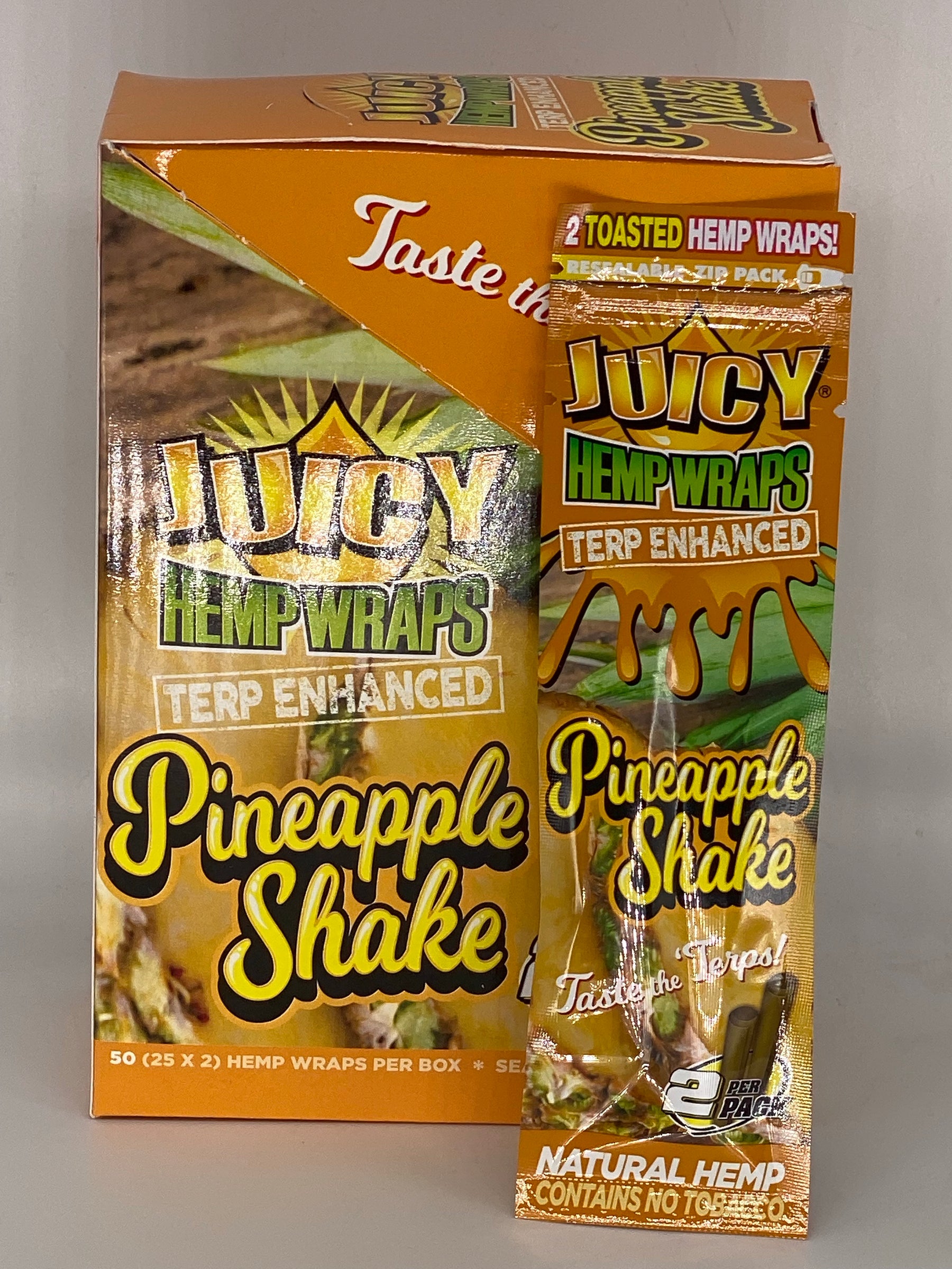 Juicy Jay's Terp Enhanced Pineapple Shake Wraps
