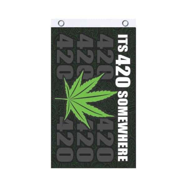 It’s 420 Somewhere Fly Flag - Smoke Shop Wholesale. Done Right.