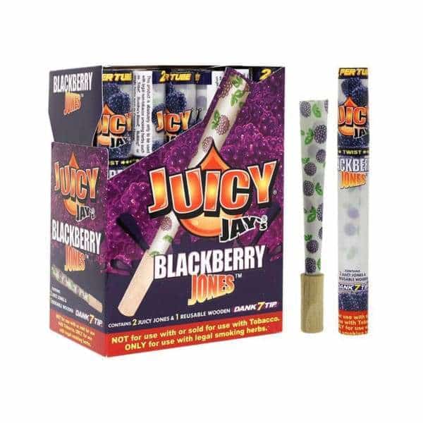 Juicy Jay’s Blackberry Jones Cones - Smoke Shop Wholesale. Done Right.