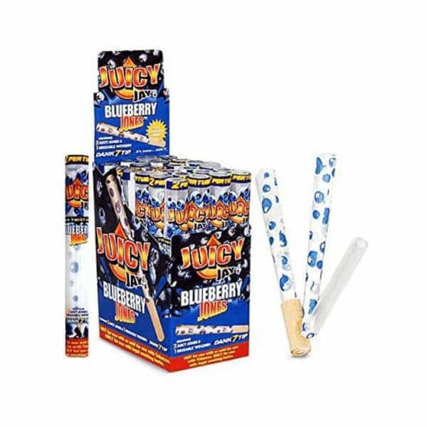 Juicy Jay’s Blueberry Jones Cones - Smoke Shop Wholesale. Done Right.