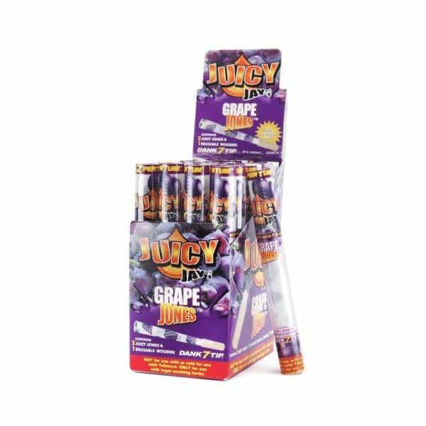 Juicy Jay’s Grape Jones Cones - Smoke Shop Wholesale. Done Right.