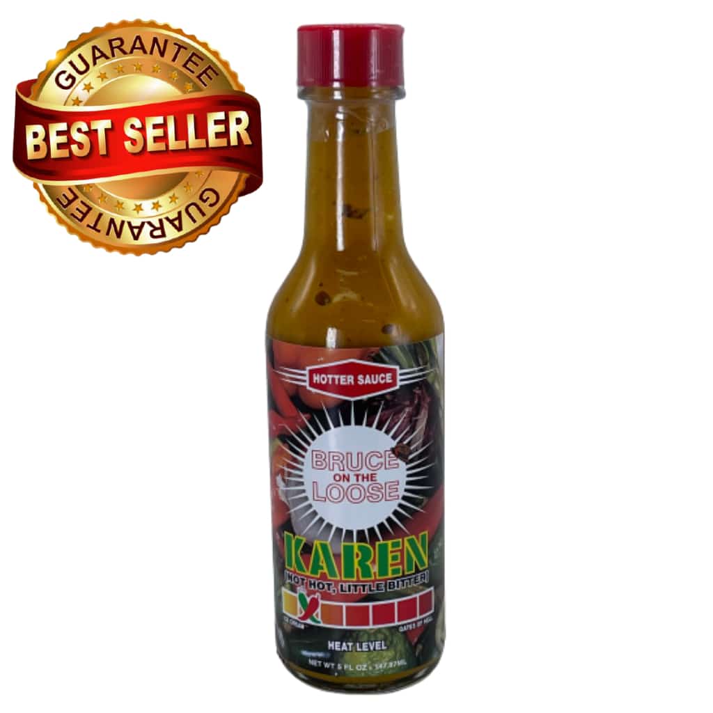 Karen Hot Sauce by Bruce On The Loose - Smoke Shop Wholesale. Done Right.