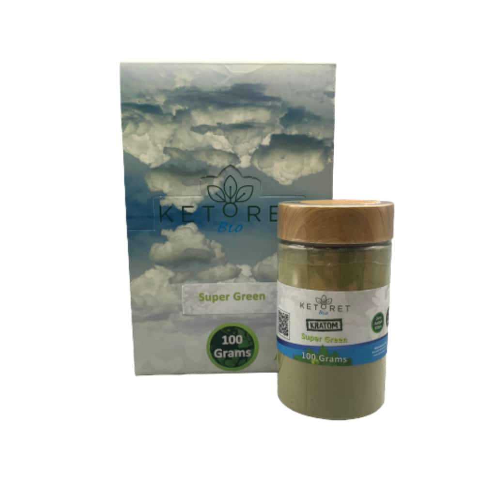 Ketoret Super Green 100G Display **CLOSEOUT** - Smoke Shop Wholesale. Done Right.