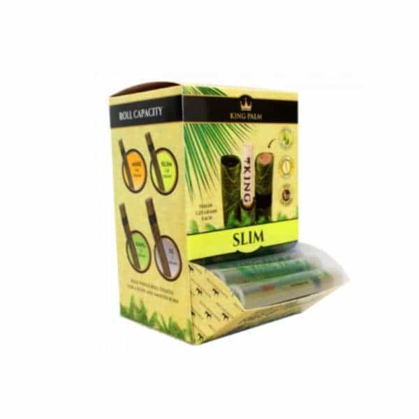 King Palm Slim Dispenser - 50 Rolls - Smoke Shop Wholesale. Done Right.