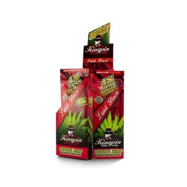Kingpin Laid Back Hemp Wraps - Smoke Shop Wholesale. Done Right.