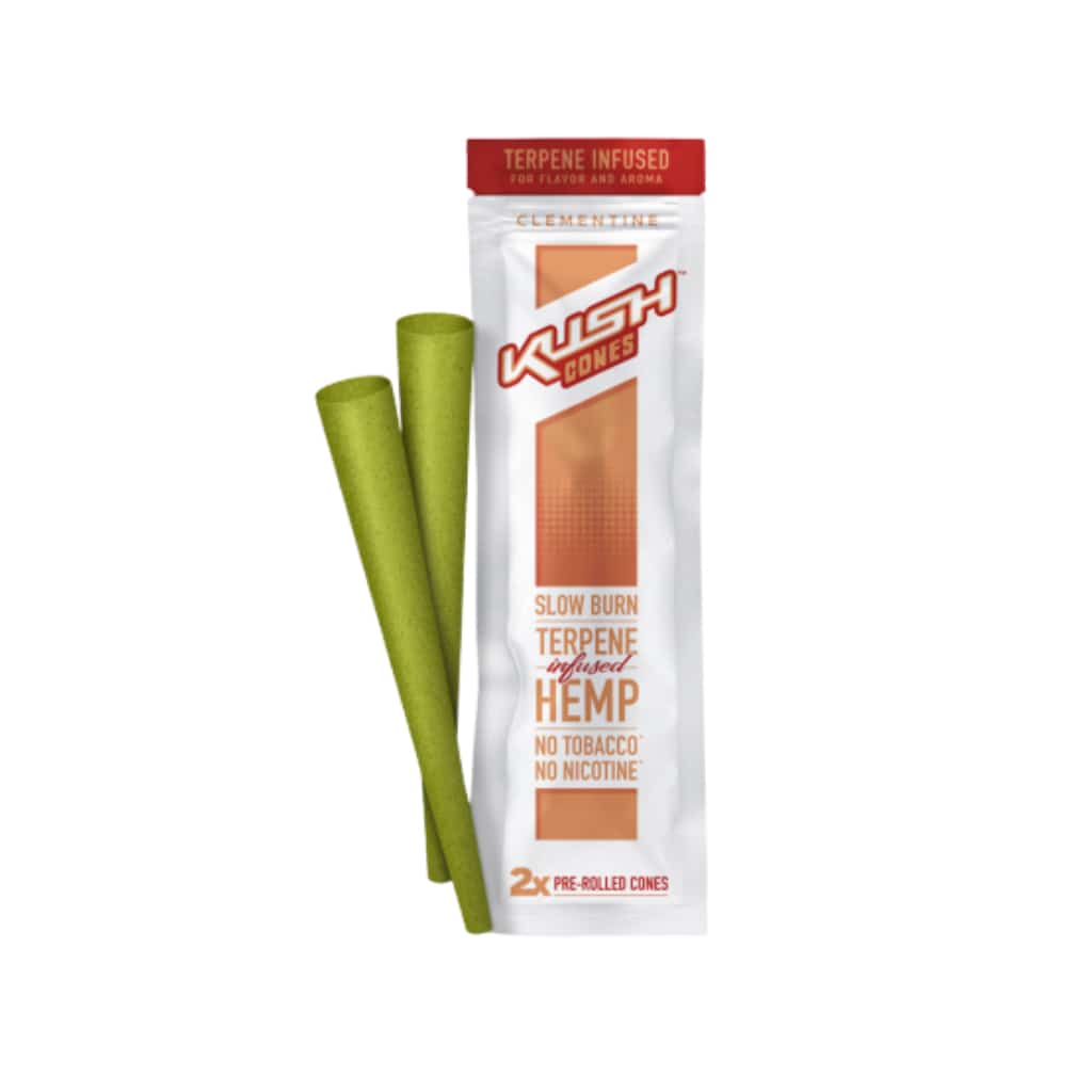 Kush Clementine Terpene Infused Hemp Cone - Smoke Shop Wholesale. Done Right.