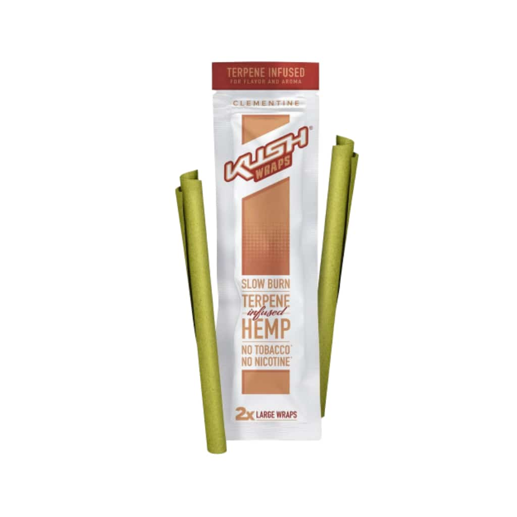 Kush Clementine Terpene Infused Hemp Wrap - Smoke Shop Wholesale. Done Right.