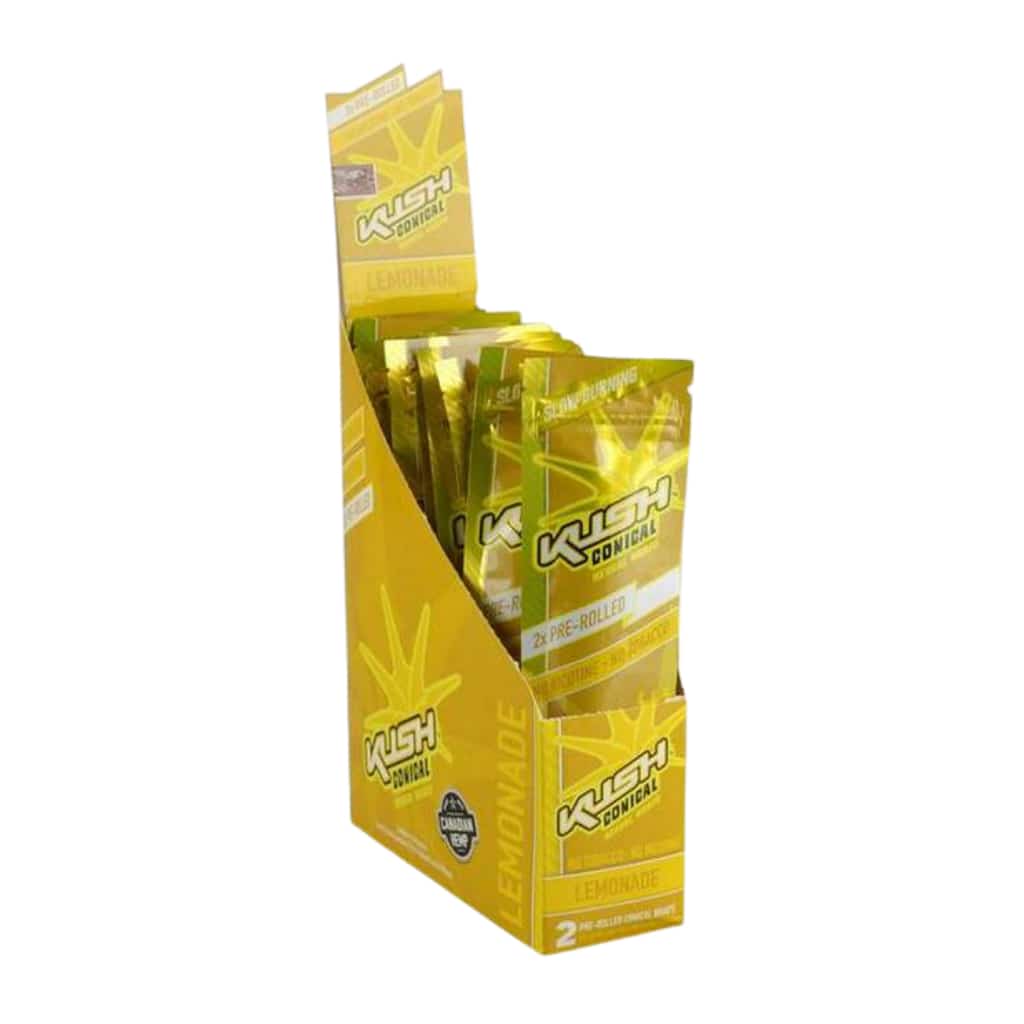 Kush Lemonade Hemp Cone Wrap - Smoke Shop Wholesale. Done Right.