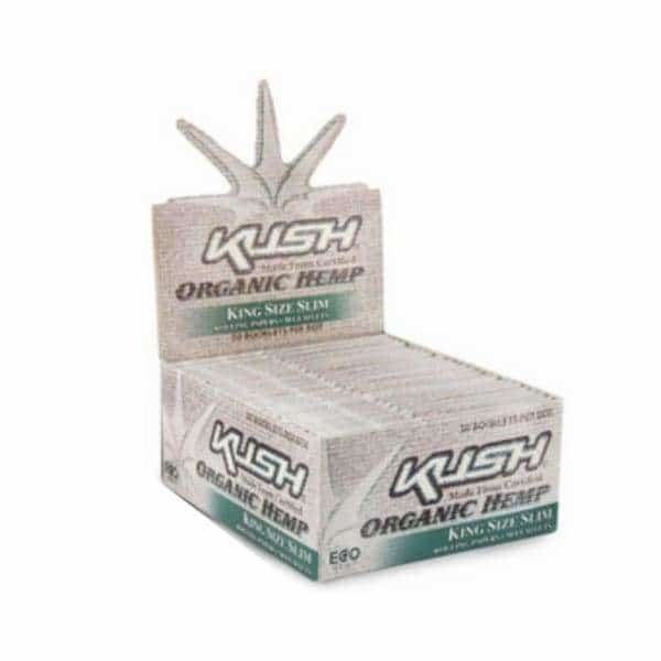 Kush Organic Hemp King Size Rolling Papers - Smoke Shop Wholesale. Done Right.