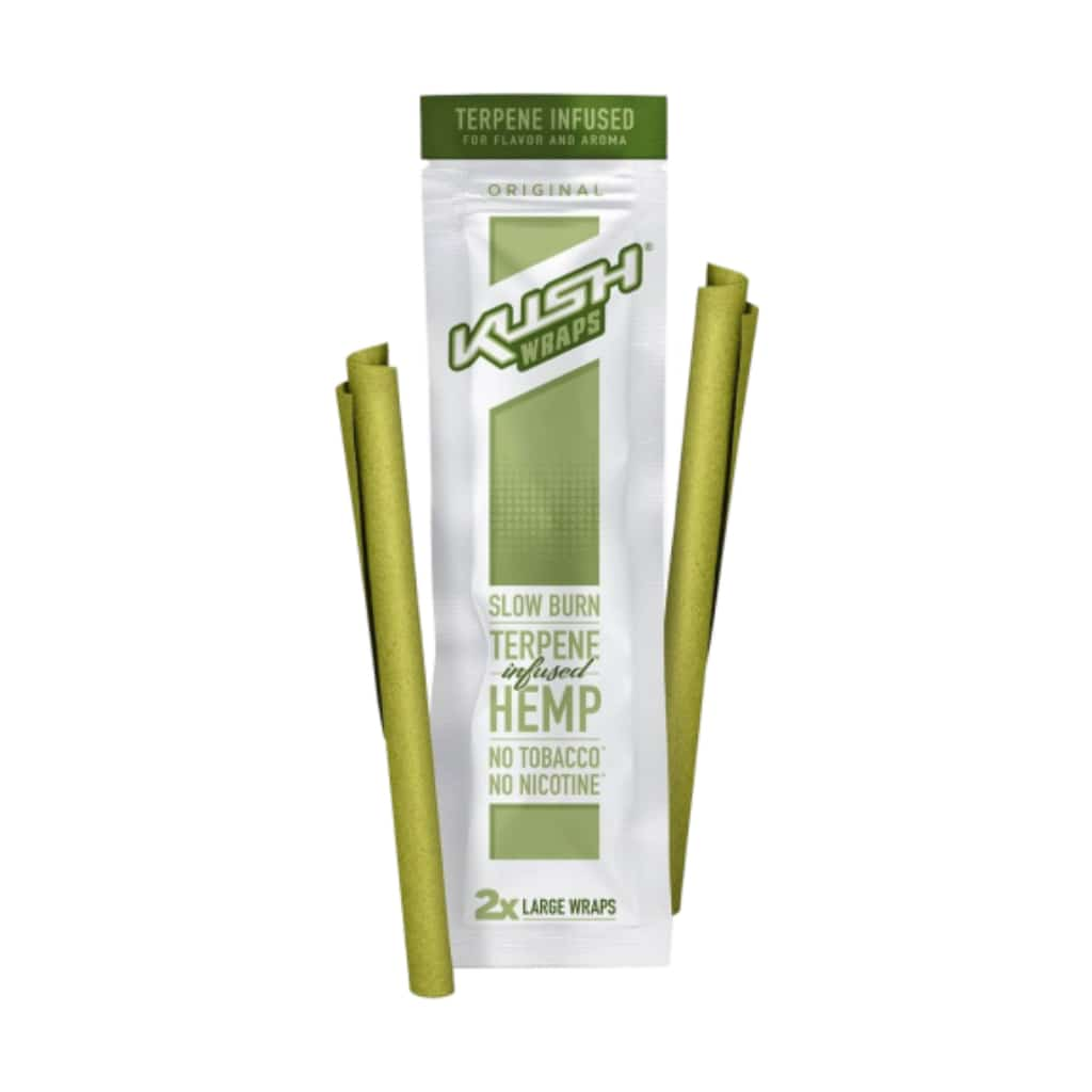 Kush Original Terpene Infused Hemp Wrap - Smoke Shop Wholesale. Done Right.