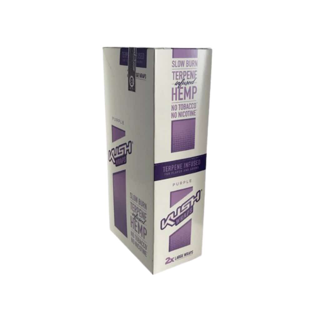Kush Purple Terpene Infused Hemp Wrap - Smoke Shop Wholesale. Done Right.