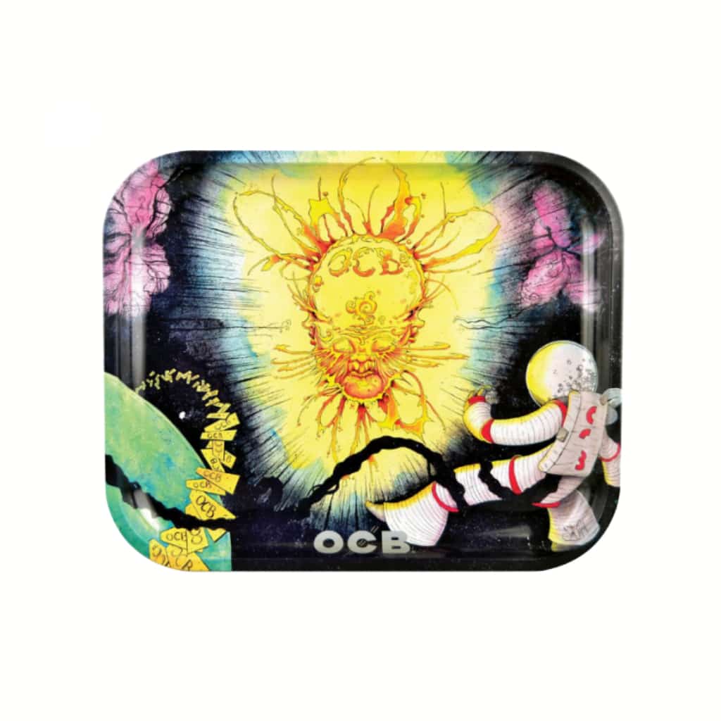 Large OCB Solaire Rolling Tray - Smoke Shop Wholesale. Done Right.