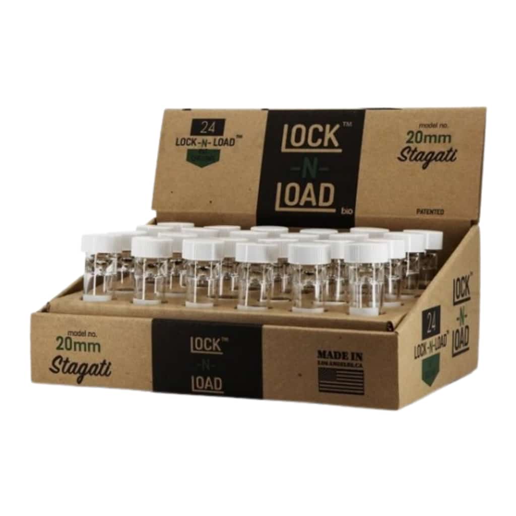 Lock-N-Load Chillum 20mm Stagati - Smoke Shop Wholesale. Done Right.