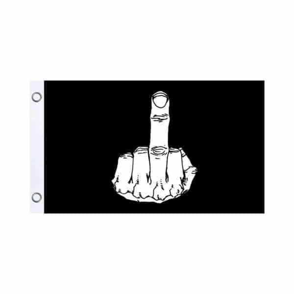 Middle Finger Fly Flag - Smoke Shop Wholesale. Done Right.