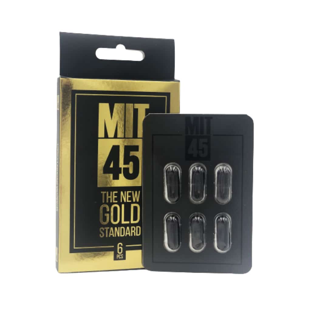 MIT 45 New Gold Standard Capsules 6 Caps - Smoke Shop Wholesale. Done Right.