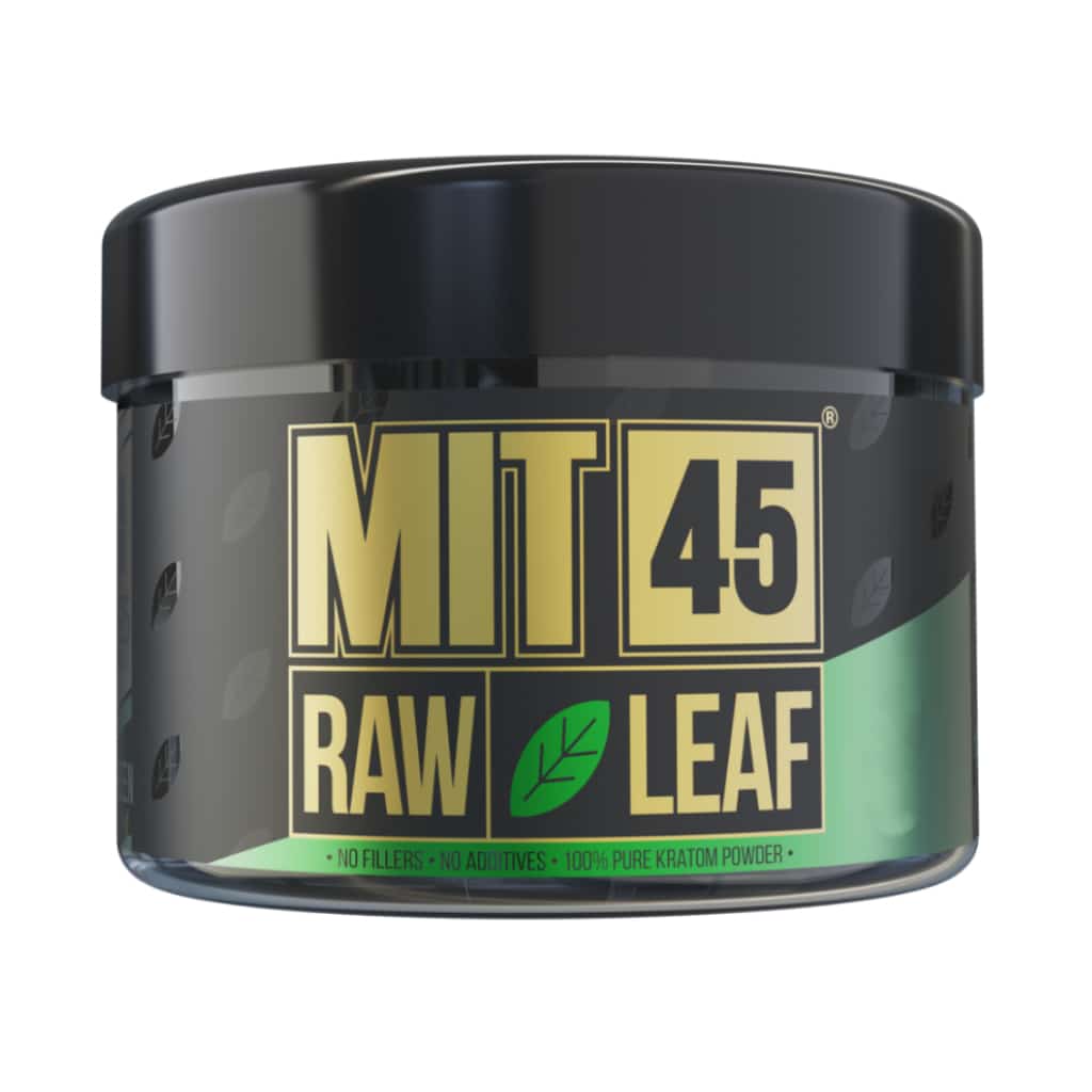 MIT 45 Raw Leaf Green Kratom - 125g Powder - Smoke Shop Wholesale. Done Right.