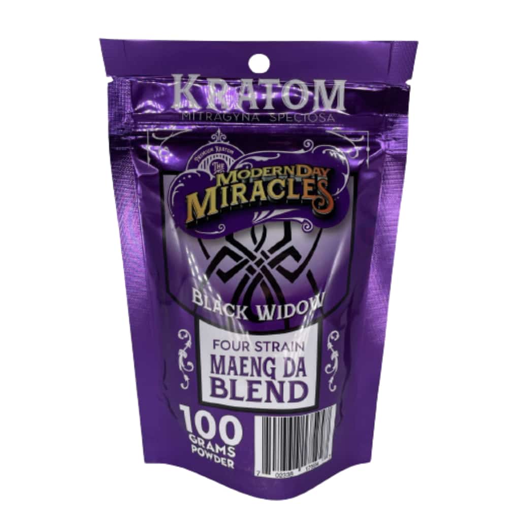 Modern Day Miracles Black Widow Kratom Powder - Smoke Shop Wholesale. Done Right.