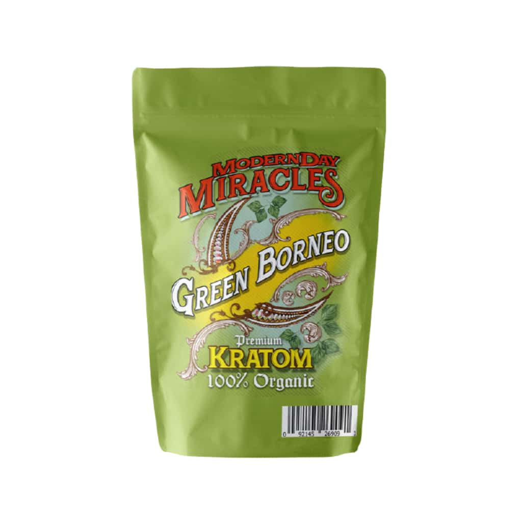 Modern Day Miracles Green Borneo Kratom Powder - Smoke Shop Wholesale. Done Right.