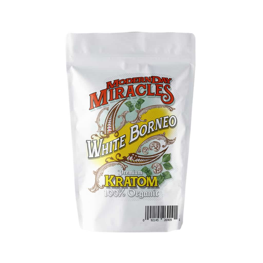 Modern Day Miracles White Borneo Kratom Powders - Smoke Shop Wholesale. Done Right.