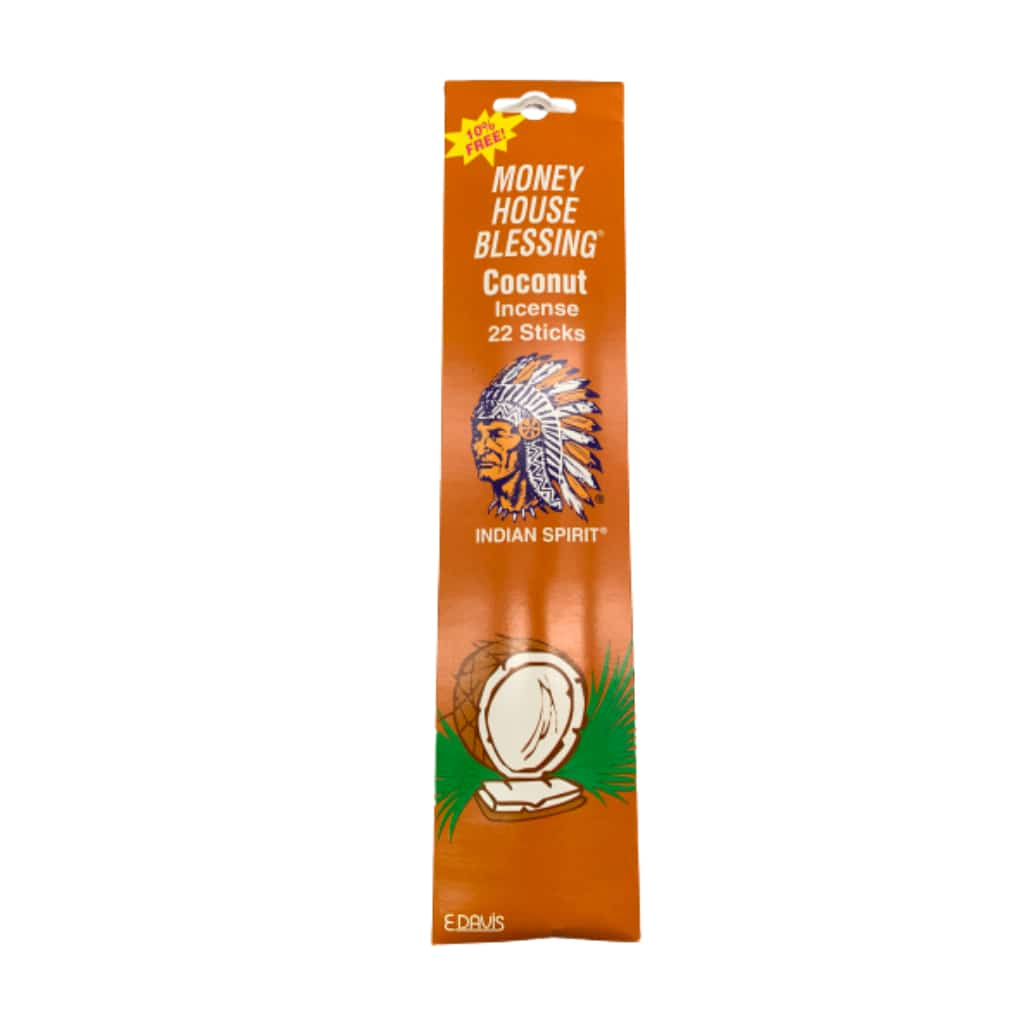 Money House Blessing Coconut Incense Sticks - Smoke Shop Wholesale. Done Right.