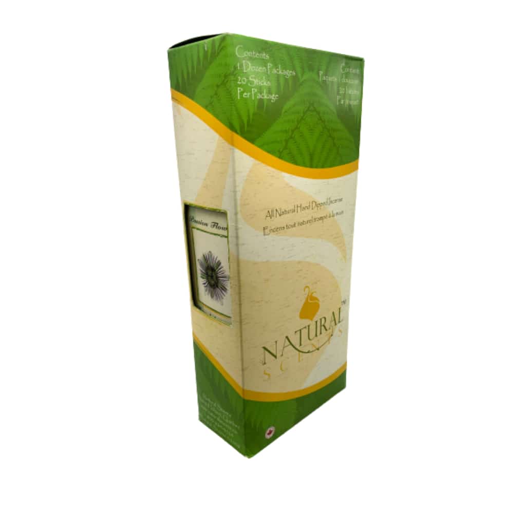 Natural Scent Passion Flower Incense Bundle **CLOSEOUT** - Smoke Shop Wholesale. Done Right.