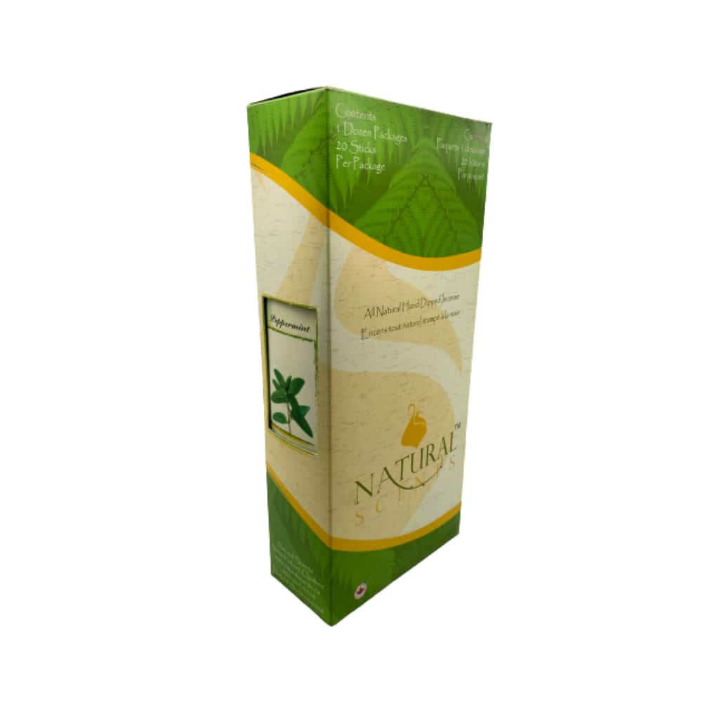 Natural Scent Peppermint Incense Bundle **CLOSEOUT** - Smoke Shop Wholesale. Done Right.
