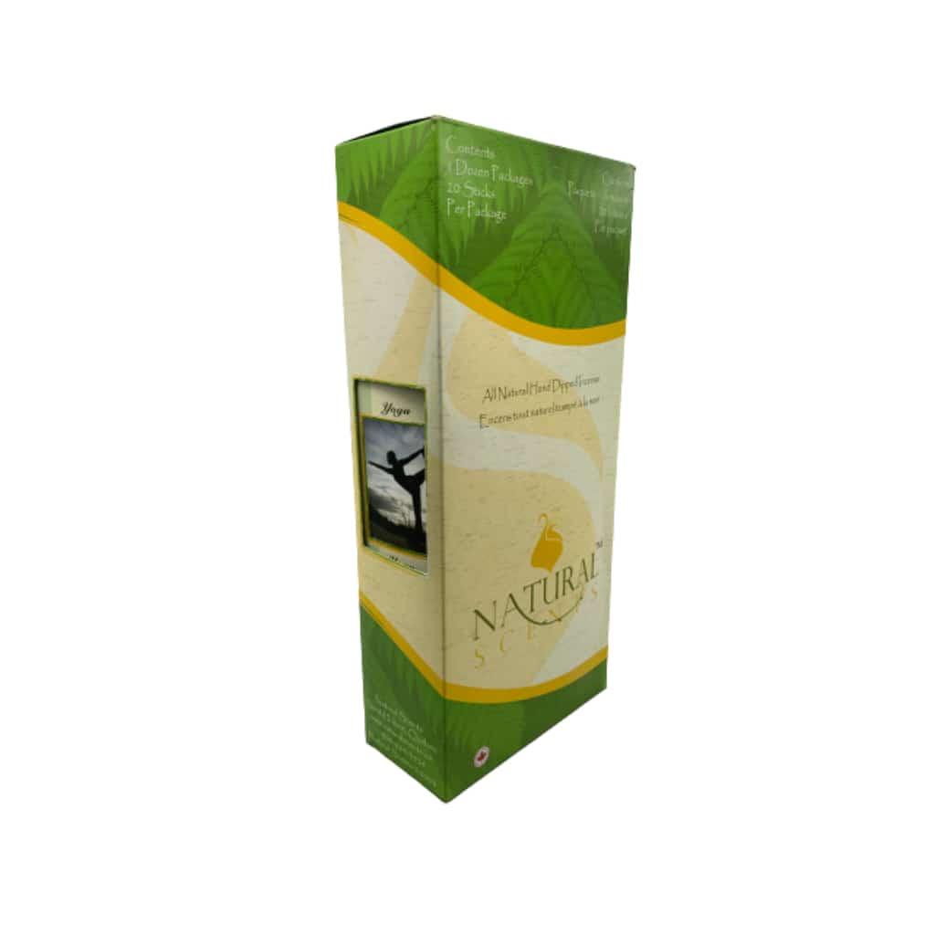 Natural Yoga Incense Bundle **CLOSEOUT** - Smoke Shop Wholesale. Done Right.
