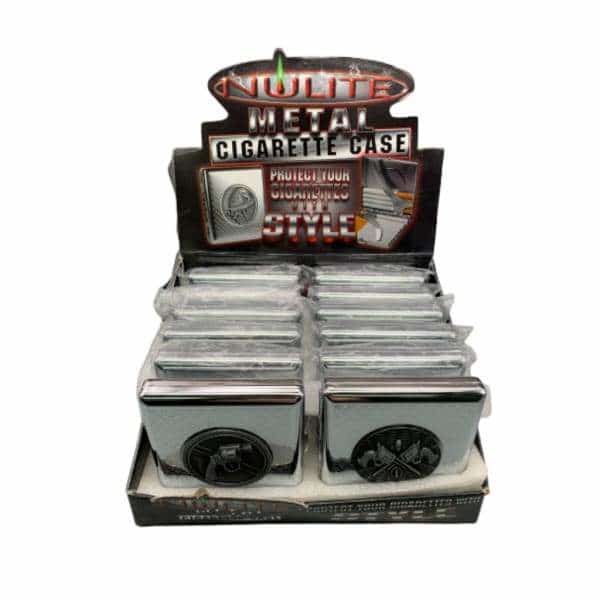 Nulite Cigarette Case Emblem 12ct Display - Smoke Shop Wholesale. Done Right.