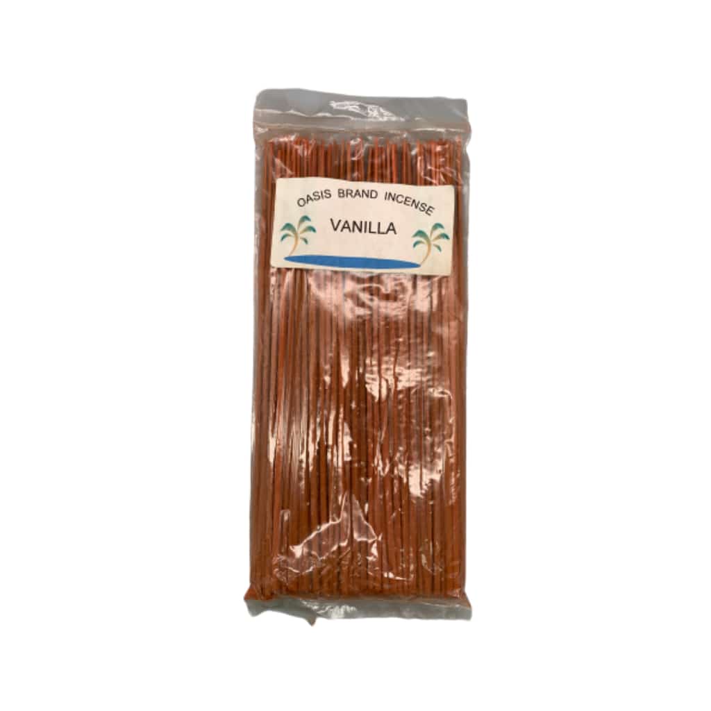 Oasis Brand Vanilla Incense - 100ct - Smoke Shop Wholesale. Done Right.