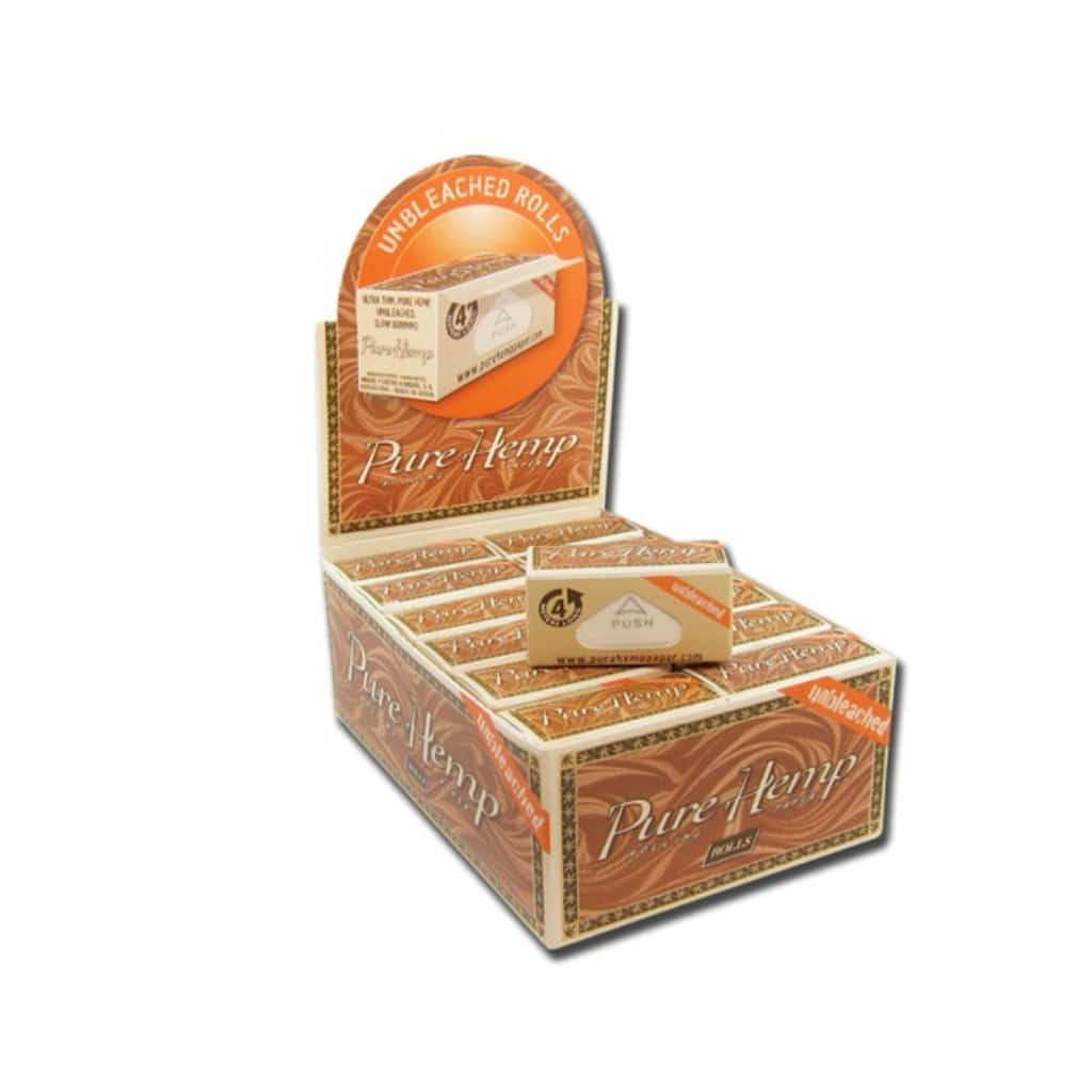 Pure Hemp 52mm x 4m Rolls - Smoke Shop Wholesale. Done Right.