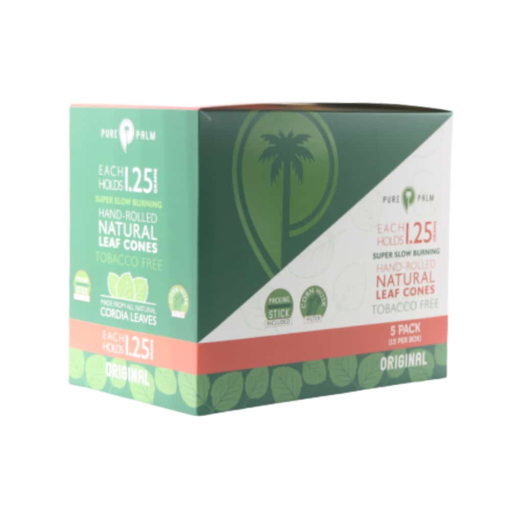 Pure Palm 1.25g 15ct - 5pk Display - Smoke Shop Wholesale. Done Right.