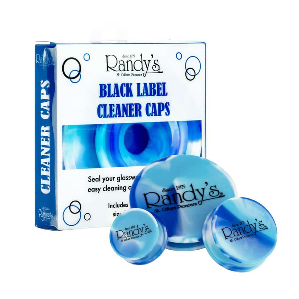 Randy’s Black Label Blue Cleaner Cap - Smoke Shop Wholesale. Done Right.