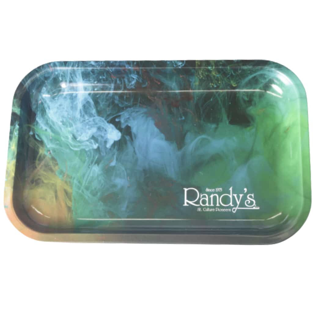 Randy’s Color Smoke Medium Rolling Tray - Smoke Shop Wholesale. Done Right.