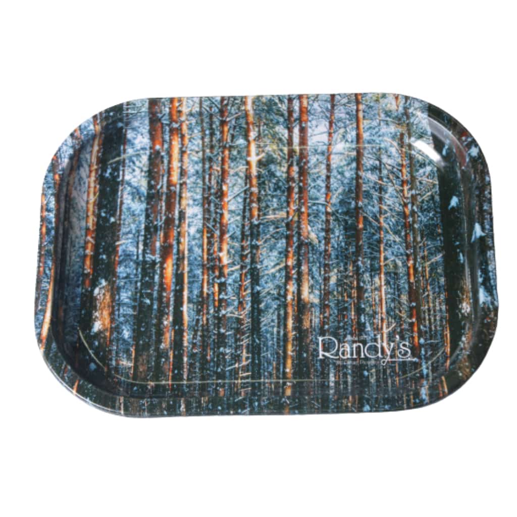 Randy’s Forest Small Rolling Tray - Smoke Shop Wholesale. Done Right.