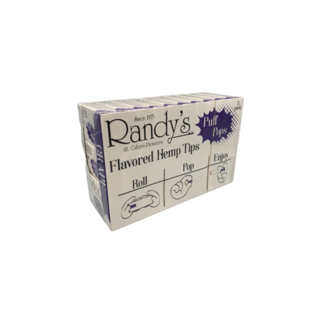 Randy’s Grape Flavored Hemp Tips - Smoke Shop Wholesale. Done Right.