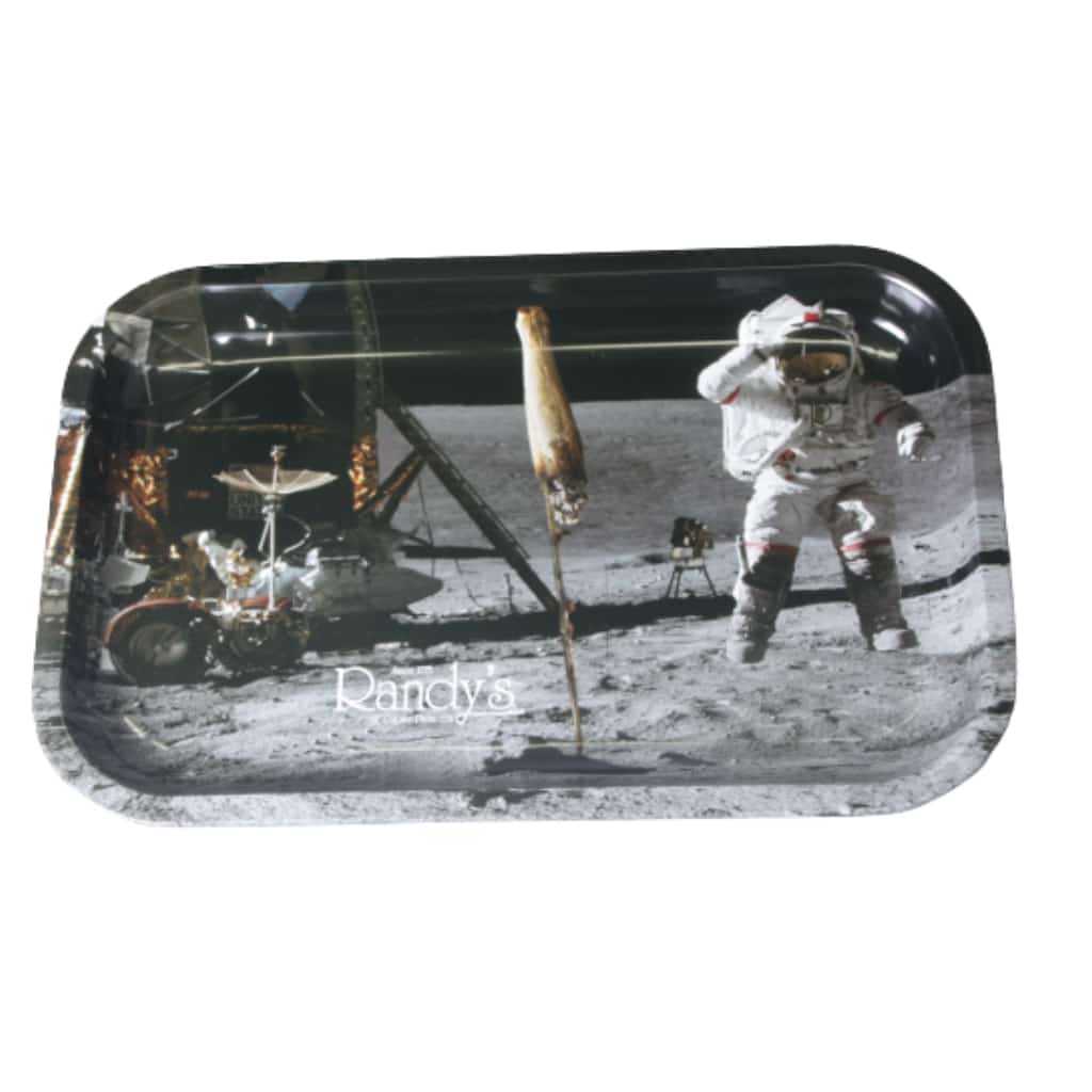 Randy’s Moon Landing Medium Rolling Tray - Smoke Shop Wholesale. Done Right.