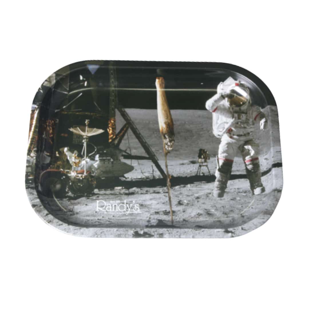 Randy’s Moon Landing Small Rolling Tray - Smoke Shop Wholesale. Done Right.