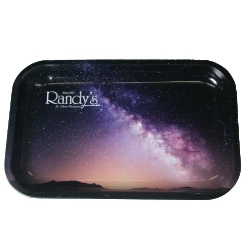 Randy’s Night Sky Medium Rolling Tray - Smoke Shop Wholesale. Done Right.