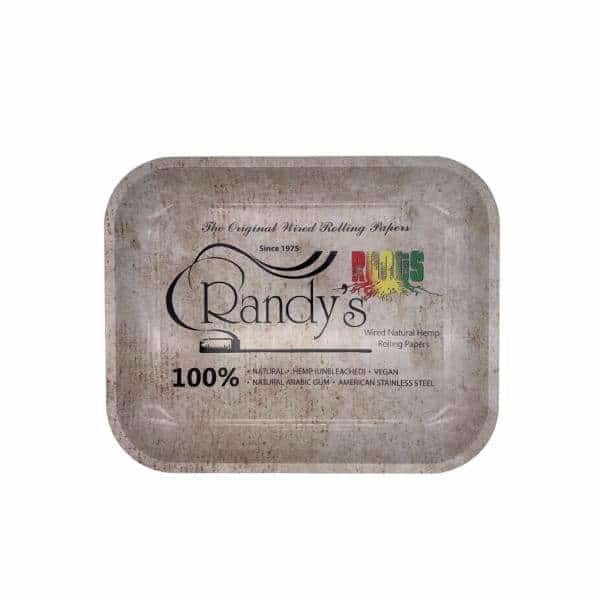 Randy’s Roots Medium Rolling Tray - Smoke Shop Wholesale. Done Right.