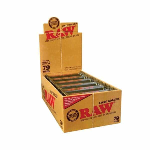 RAW 2-Way Hemp 79mm Plastic Roller - Smoke Shop Wholesale. Done Right.