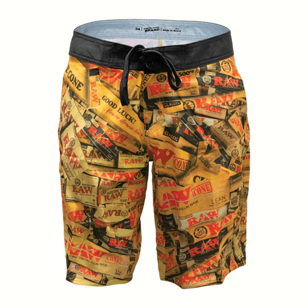 RAW Brazil Board Shorts - Smoke Shop Wholesale. Done Right.
