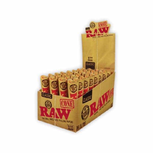 RAW Classic 1¼ Cones - Smoke Shop Wholesale. Done Right.
