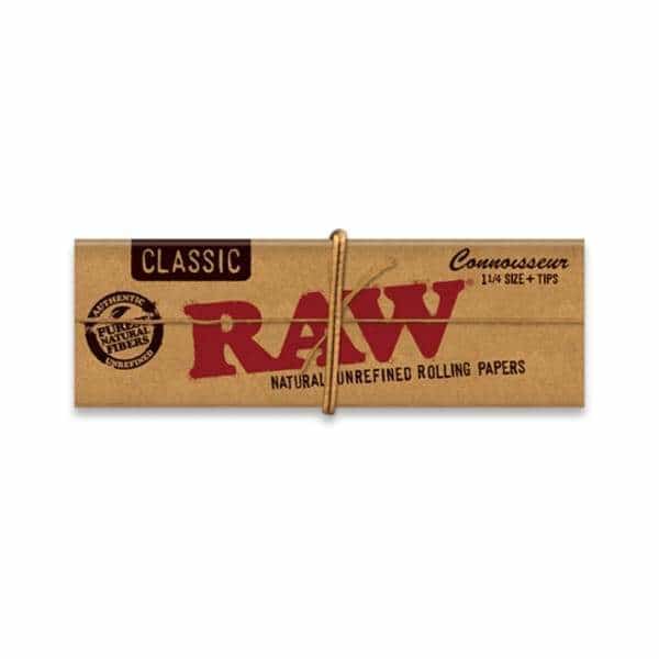 RAW Classic Connoisseur 1 1/4 + Tips - Smoke Shop Wholesale. Done Right.
