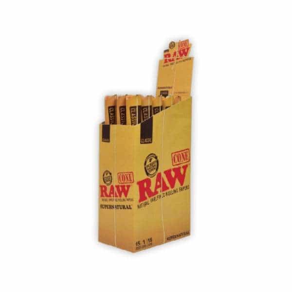 RAW Classic Supernatural Cones - Smoke Shop Wholesale. Done Right.